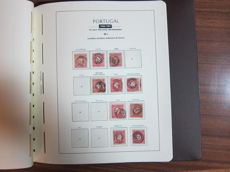 0015 (85).jpg -     Lote:    15      Marcofilia      Lotes Especiais       Descrição:      Portugal.   Colecção especializada de marcas numéricas das 1.ª e 2.ª reformas em selos de 25 reis, desde D. Maria II até D. Luís I, de frente. Lote a ver.        Lote       Valor Base:     &euro; 1.500,00     Valor Venda:     &euro; 3.000,00     